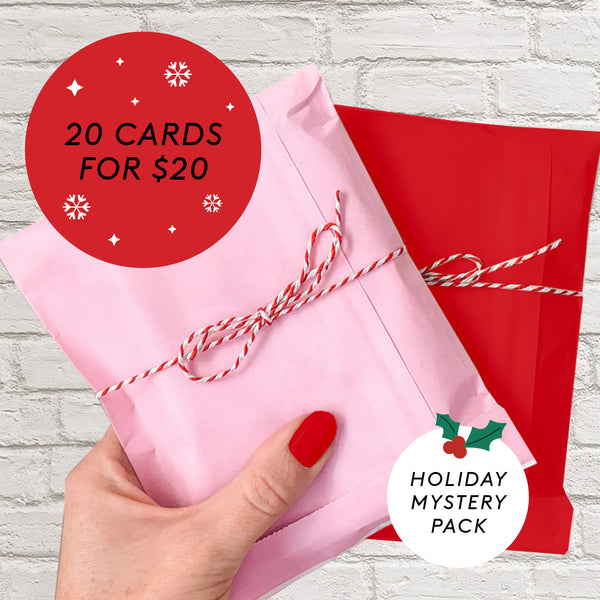 Holiday Mystery Pack: 20 cards for $20