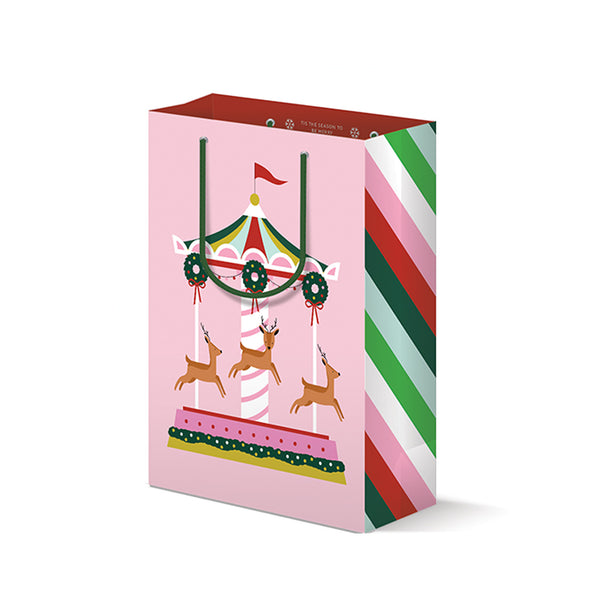 Holiday Merry-Go-Round - Gift Bag