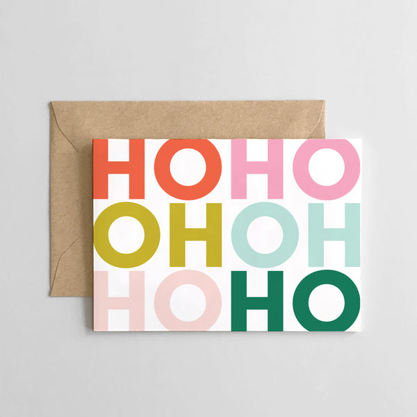HOHOHO - Holiday Boxed Set of 6 Cards