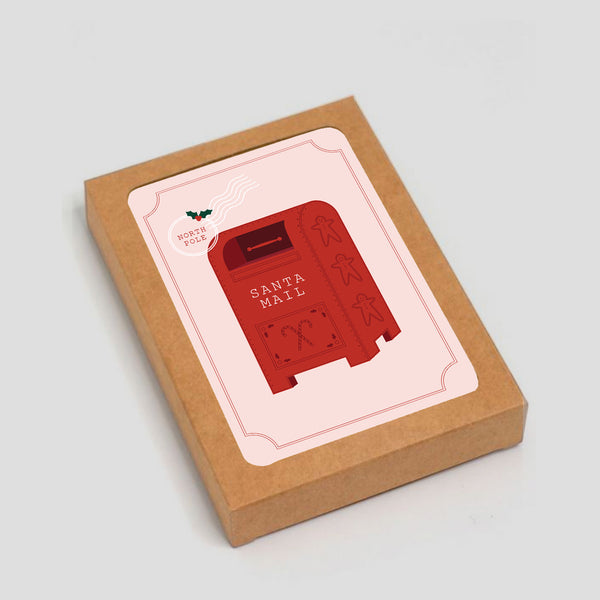 Santa Mail - Boxed Set of 6 Cards
