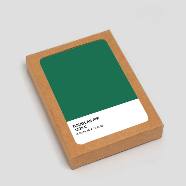 Douglas Fir Pantone - Holiday Boxed Set of 6 Cards