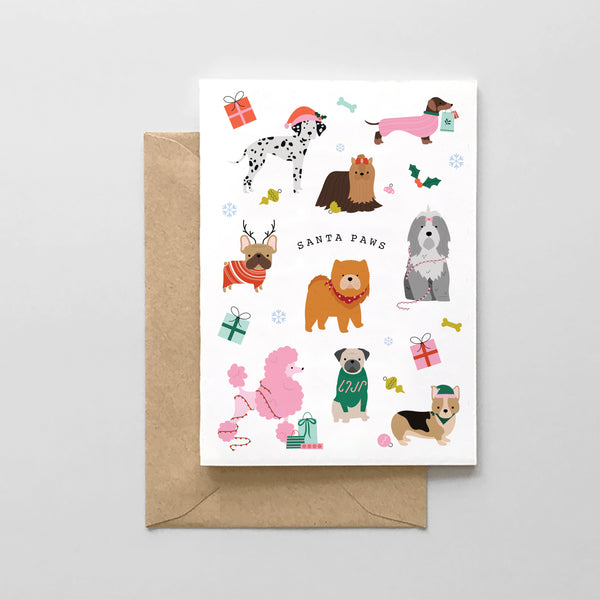 Santa Paws - Boxed Set of 6 Cards
