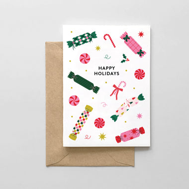 Happy Holidays Poppers Design