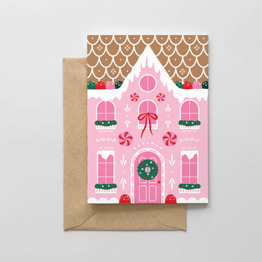 Pink Gingerbread House