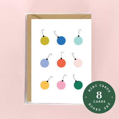 Ornament Mini Set - 8 Cards