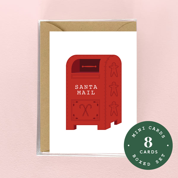 Santa Mail Mini Set - 8 Cards