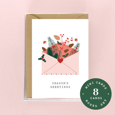 Season's Greetings Mini Set - 8 Cards