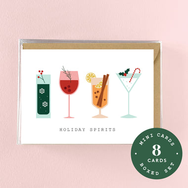 Holiday Spirits Mini Set - 8 Cards