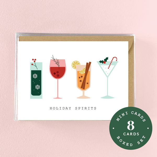 Holiday Spirits Mini Set - 8 Cards