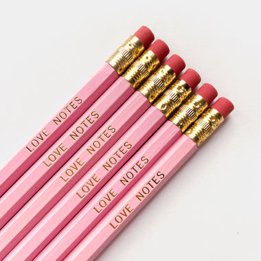 Love Notes: Set of 5 Pencils