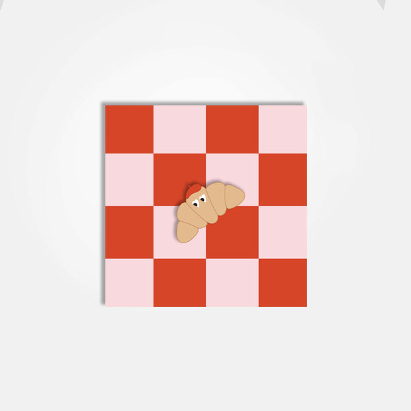 French Croissant - Enamel Pin