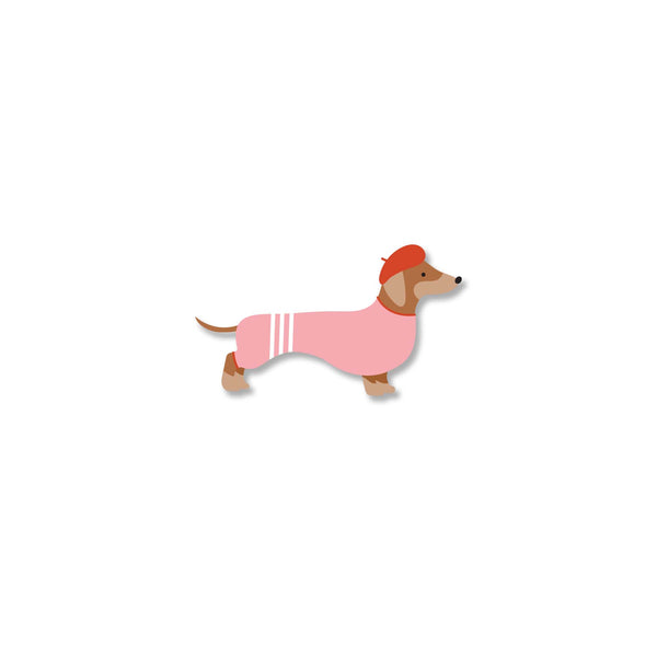 French Weenie Dog - Enamel Pin