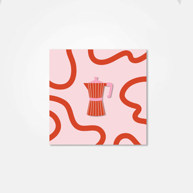 French Coffee Press - Enamel Pin