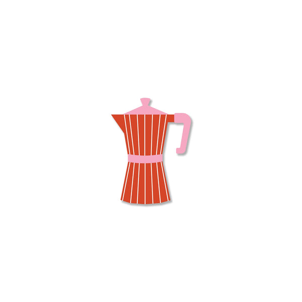 French Coffee Press - Enamel Pin