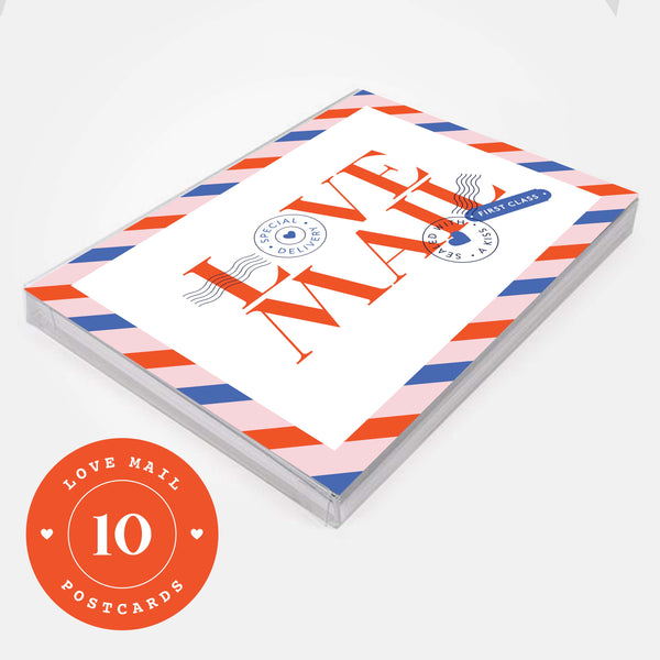 Love Mail - Boxd Set of 10 Postcards