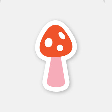 Baby Mushroom Vinyl Sticker