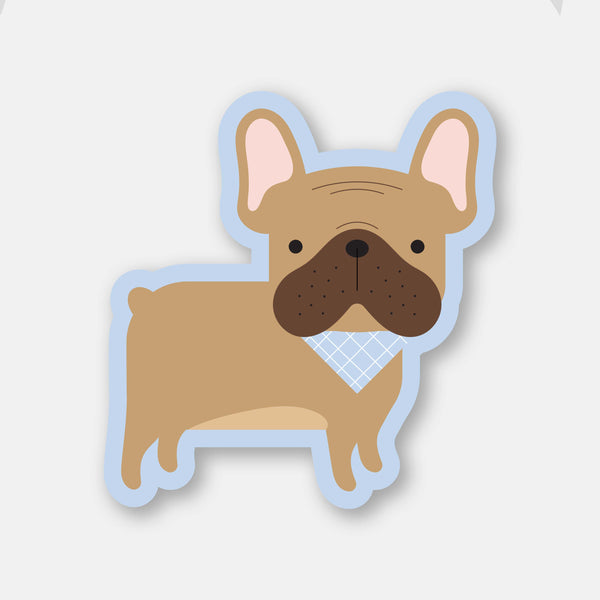 Frenchie Vinyl Sticker