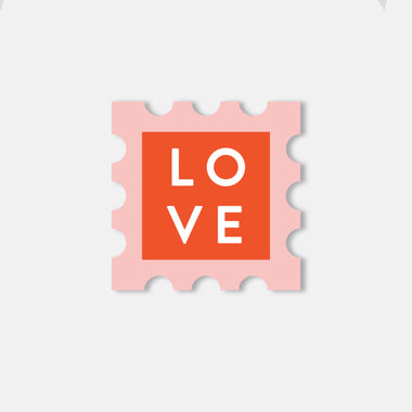 Love Stamp - Vinyl Sticker