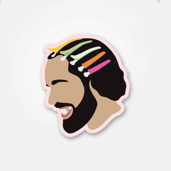 Drake Clips - Vinyl Sticker