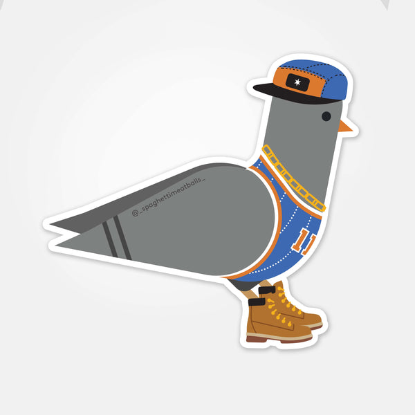 Knicks Pigeon