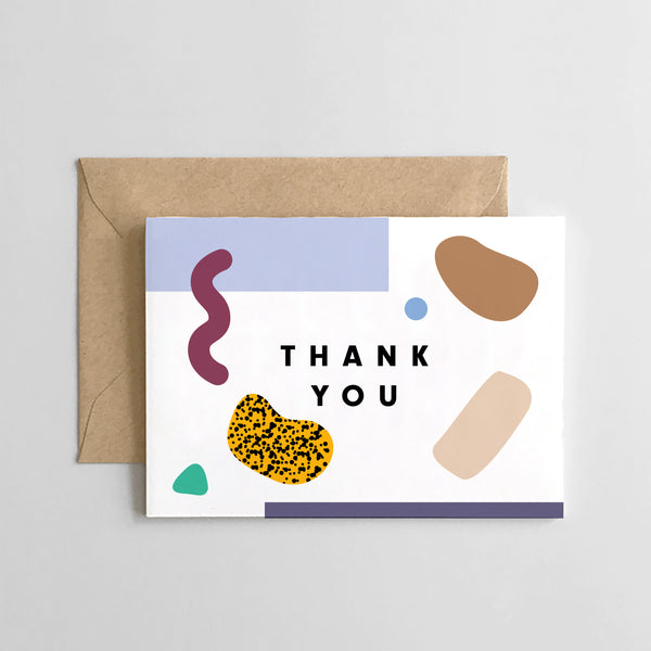 Thank You Abstract - Boxed Set of 6 Cards