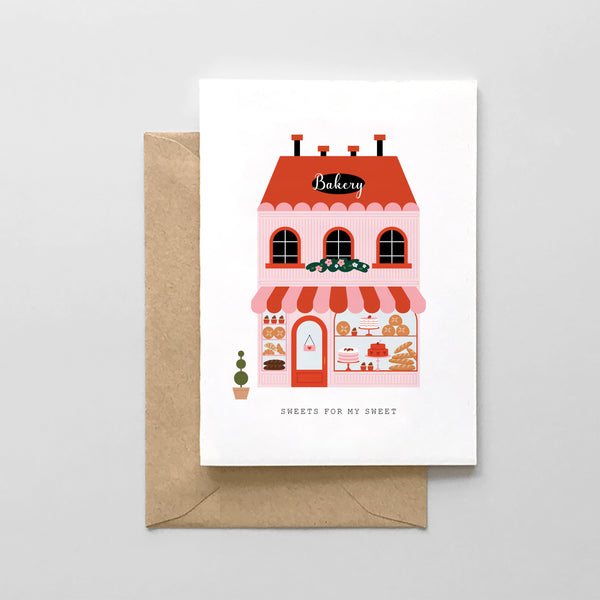 French Bakery - Sweets for my Sweet - Valentine's Day Card