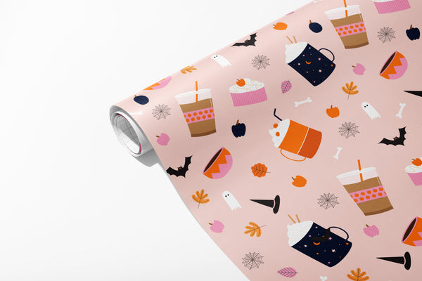 Pumpkin Spice Latte - Wrapping Paper