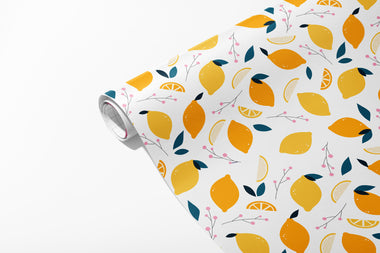 Funky Lemons - Wrapping Paper