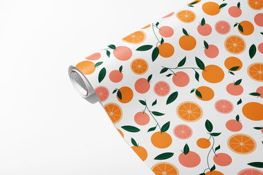 Funky Oranges - Wrapping Paper