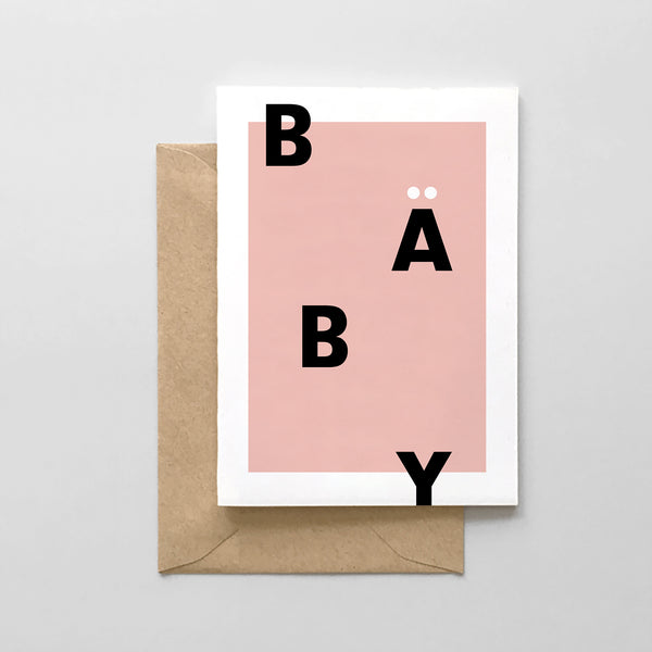 Baby Pink - Typographical Design