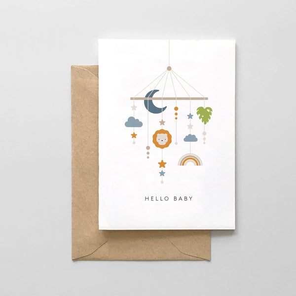 Hello Baby Mobile Design