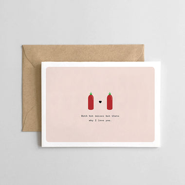 Both hot messes but that's why I love you