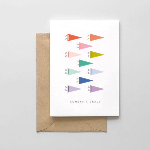 Congrats Grad - Pennant Design