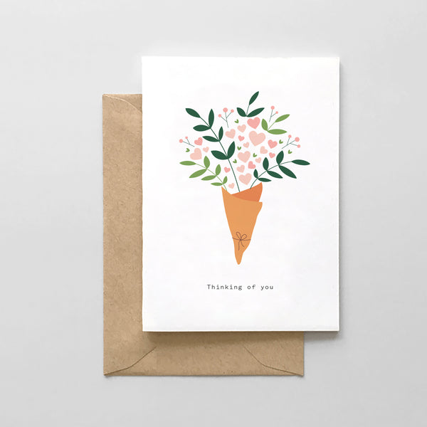 Thinking of You - Heart Bouquet