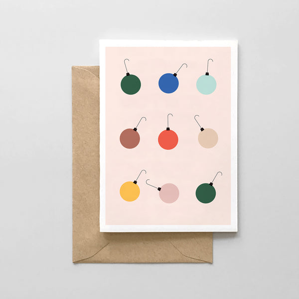 Modern Ornaments - Holiday Boxed Set of 6 Cards