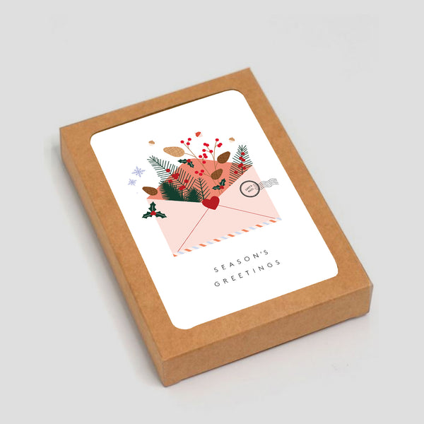 Season's Greetings - Holiday Boxed Set of 6 Cards