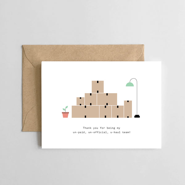 unpaid, unofficial u-haul team