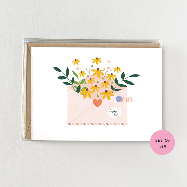 Happy Mail - Mini Boxed Set of 6 Cards