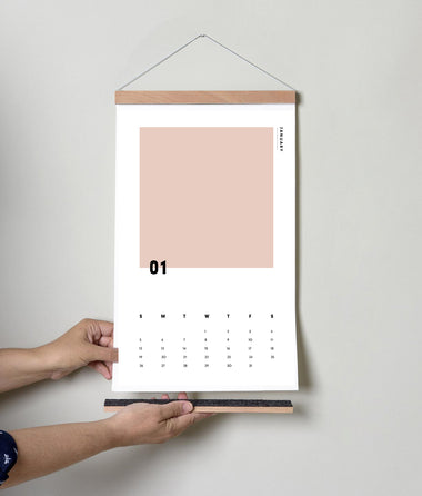 Modern Shape Calendar: Year 2023