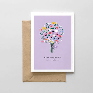 Dear Grandma, Love You A Bunch!