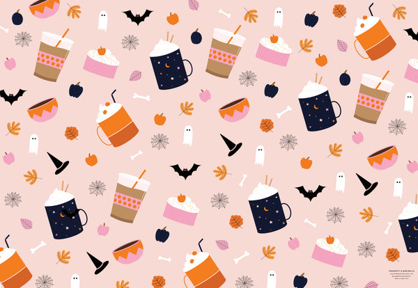 Pumpkin Spice Latte - Wrapping Paper