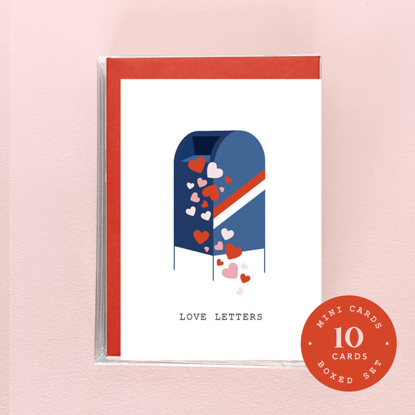 Mini Love Notes: Love Letters: Pack of 8