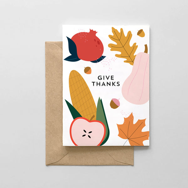 Give Thanks Modern Harvest Design