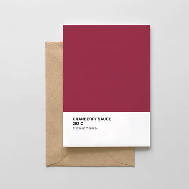 Cranberry Sauce Pantone