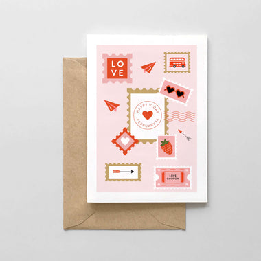 Valentine's Day Stamp Design