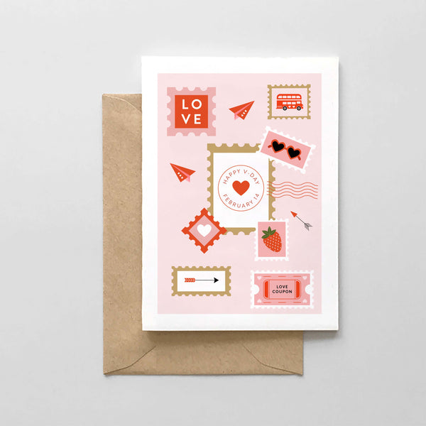 Valentine's Day Stamp Design